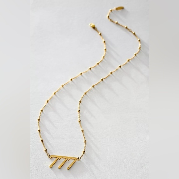 NWT Angel Number Necklace - Picture 3 of 4